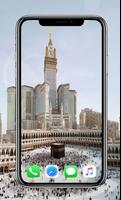 Kaaba and Mecca Wallpaper Affiche
