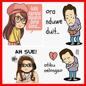 Download Stiker Wa Lucu Bahasa Jawa - Vina Gambar
