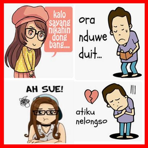 Stiker Gambar Lucu Bahasa Jawa For Android Apk Download