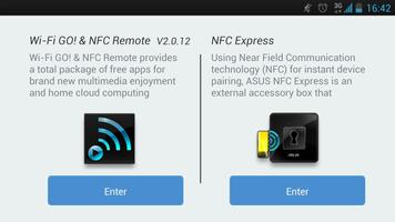 Wi-Fi GO! & NFC Remote Plakat