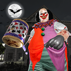 Evil Scary Clown Horror Escape أيقونة