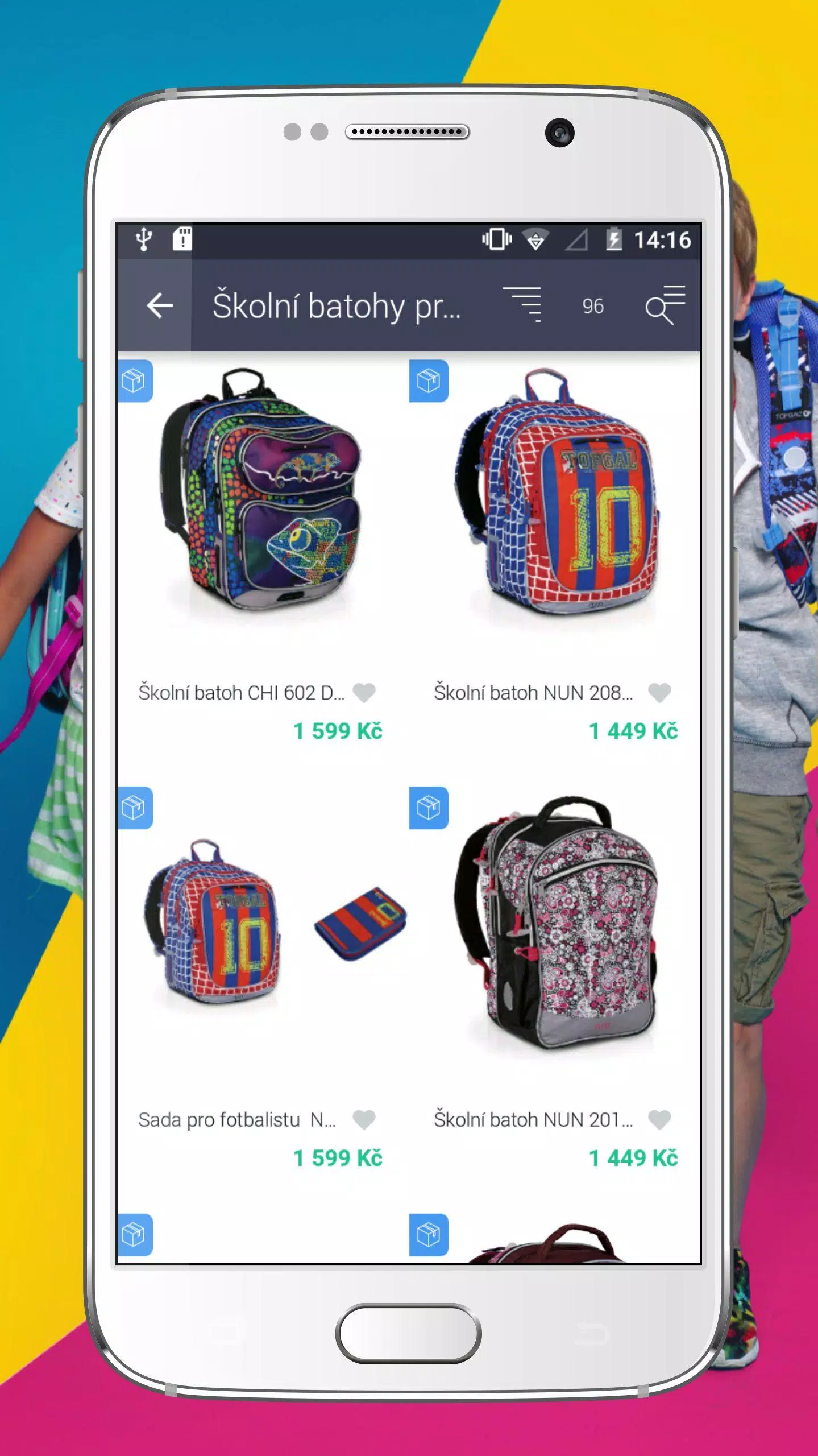 Školní a studentské batohy APK for Android Download