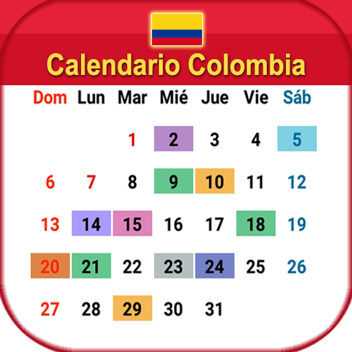 Calendario Festivos Colombia