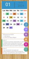 برنامه‌نما Calendario Festivos Colombia عکس از صفحه