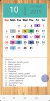 India Calendar 2022 Affiche