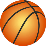 Basket 3 point shots free game أيقونة