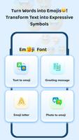 Emoji Font: Write With Emoji Affiche