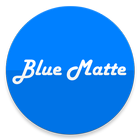 BLUE MATTE CM12/CM11 THEME icône