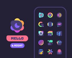 Mello Night Icon Pack poster