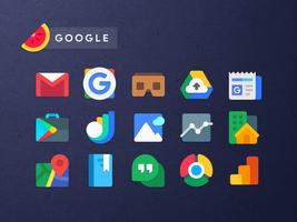 Sliced Icon Pack الملصق