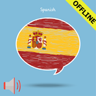 Learn Spanish Phrases: Spanish PhraseBook Offline icône