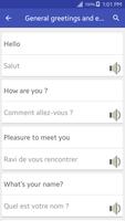 Learn French Phrases : French Phrasebook Offline 截图 2