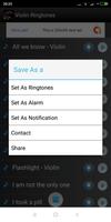 Violin Ringtones capture d'écran 2