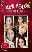 New Year Collage Photo Editor Plakat