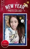 New Year Collage Photo Editor 스크린샷 1