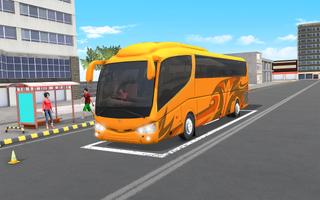 City Bus Driving Bus Game 3D постер