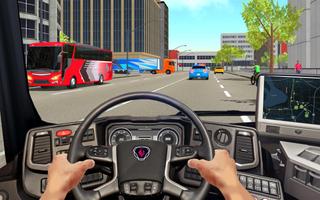 City Bus Driving Bus Game 3D скриншот 1