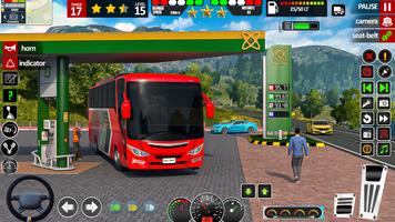 US Bus Simulator Driving Games ポスター