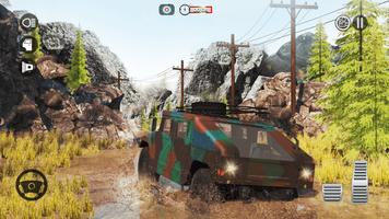Offroad Jeep Hill Driving Game ảnh chụp màn hình 1