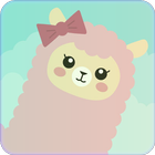 Cute Llama Wallpaper آئیکن