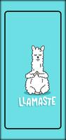 Cute Llama Wallpaper اسکرین شاٹ 2