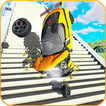 Crash Beam Drive Sim: پله های 