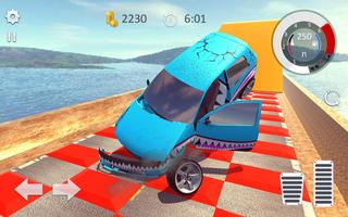 Car Crash Beam Drive: Long Jump Accident Sim স্ক্রিনশট 3