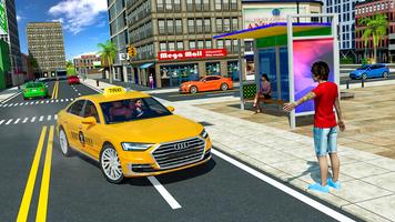 Open World Taxi Game 3D скриншот 1