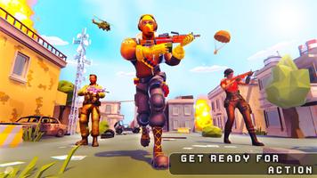 پوستر Pixel Battle Royale Free Fire Shoot