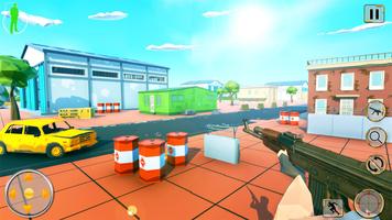 Pixel Battle Royale Free Fire Shoot imagem de tela 2