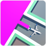Plano Color Relleno 3D icono