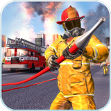 Icona Real Fire Truck Simulator 2020: City Rescue Driver