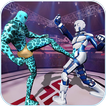 Robot vs Superhero Fighting 3D: Multiplayer Battle