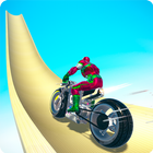 Superhero Mega Ramp Bike Games 2021 icône