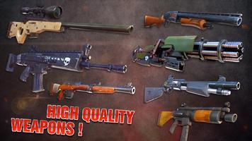 Zombie Gun Shooter - Real Survival 3D Games Affiche