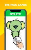 Cute BT21 Color By Number - BTS ARMY poster