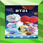 BT21 Cute HD Wallpaper ikon