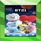 BT21 Cute HD Wallpaper ไอคอน