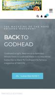 Back to Godhead (BTG) and Bhagavad Darshan (hindi) Affiche