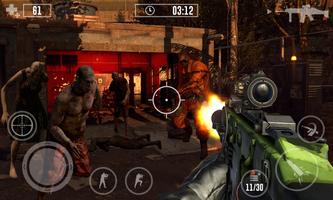 Dead Zombie Kill Target - Zombie Kill Shot 3D ảnh chụp màn hình 2