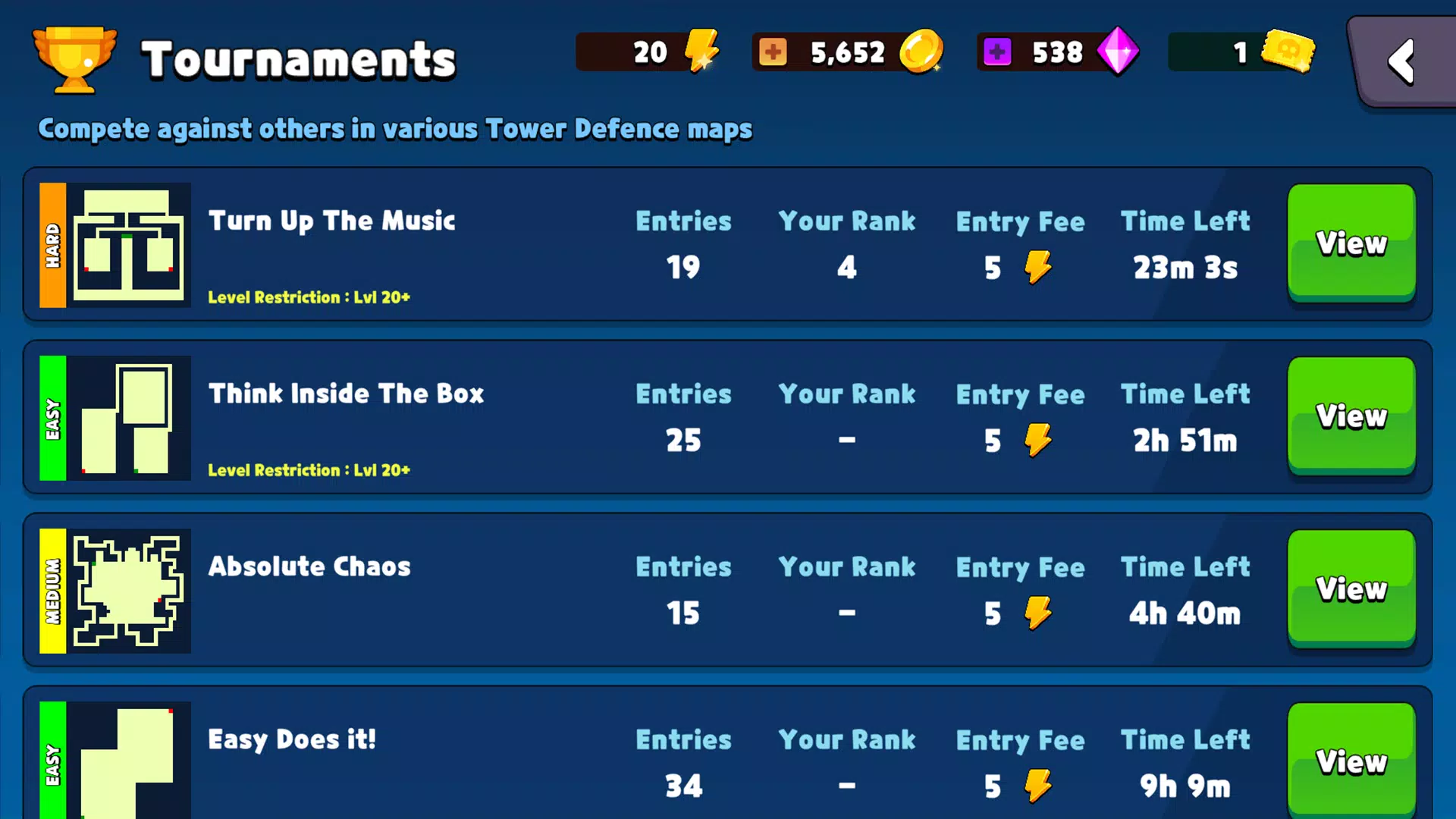 BeatTheGeek Tower Defence