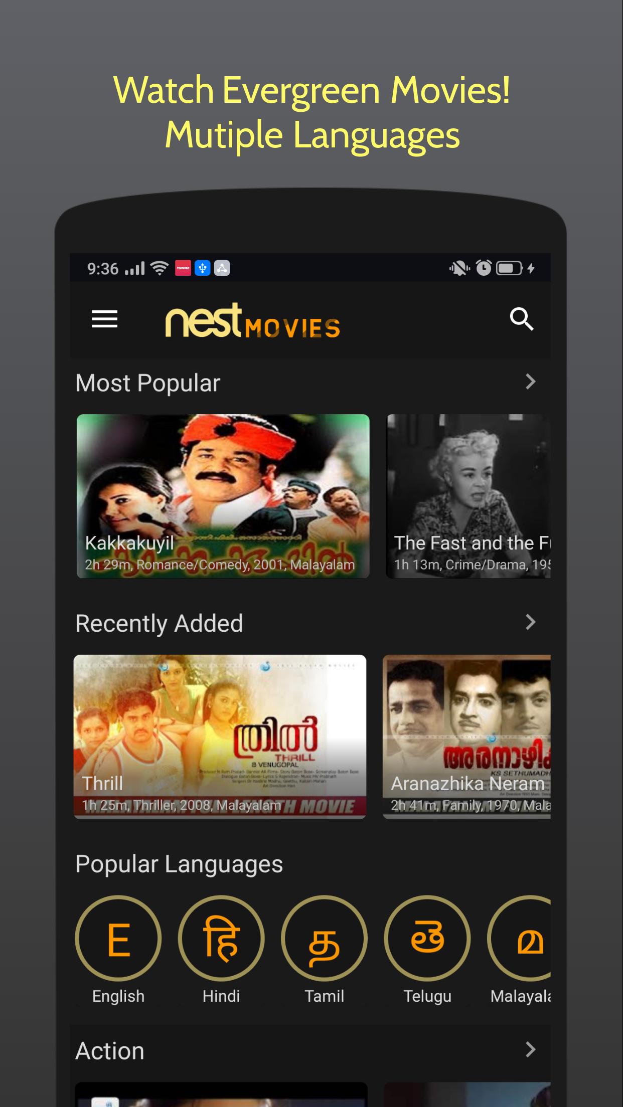 Nest Movies for Android - APK Download