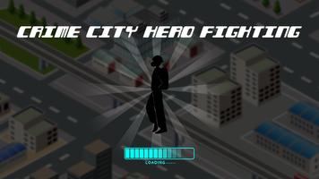 Crime City Hero Fighting Plakat