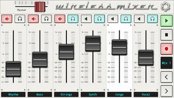 برنامه‌نما Wireless Mixer عکس از صفحه