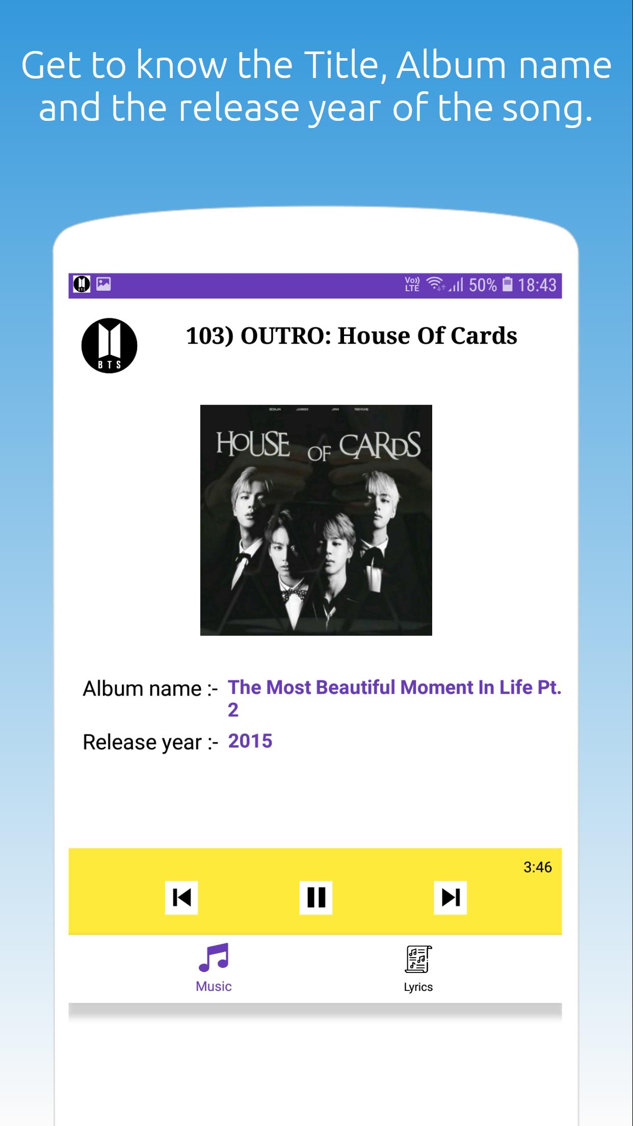 Bts All Songs 13 With Romanized Lyrics For Android Apk Download