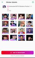 BTS Stickers Animated Plakat