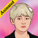 APK Bts Cartoon Animated Stickers