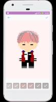 BTS Army Color Pixel : Coloring By Numbers Game capture d'écran 3