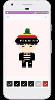 BTS Army Color Pixel : Coloring By Numbers Game تصوير الشاشة 2