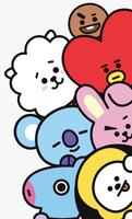 BTS Coloring BT21 स्क्रीनशॉट 1